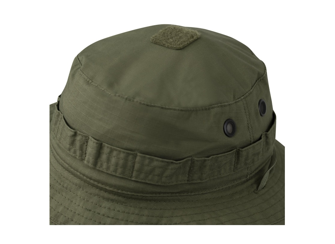 BOONIE HAT MK2 - POLYCOTTON STRETCH RIPSTOP - OLIVE GREEN - 2 | YEO